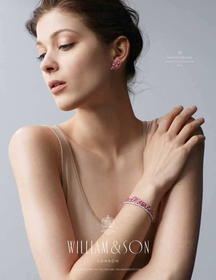 William & Son 全新高级珠宝广告大片