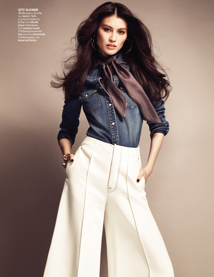 Sui He《Vogue》泰国版2015年5月号
