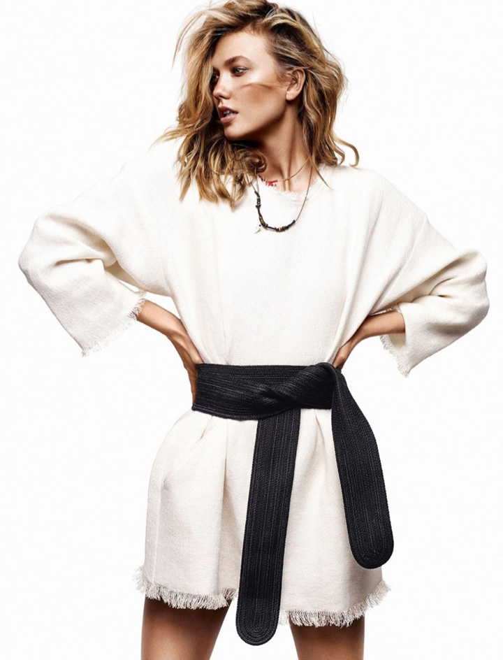 Karlie Kloss《Glamour》法国版2015年6月号