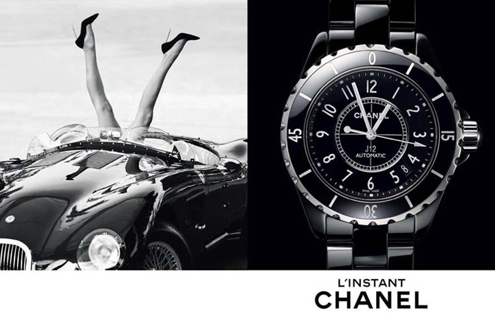 香奈儿2015「Chanel L’Instant」腕表广告