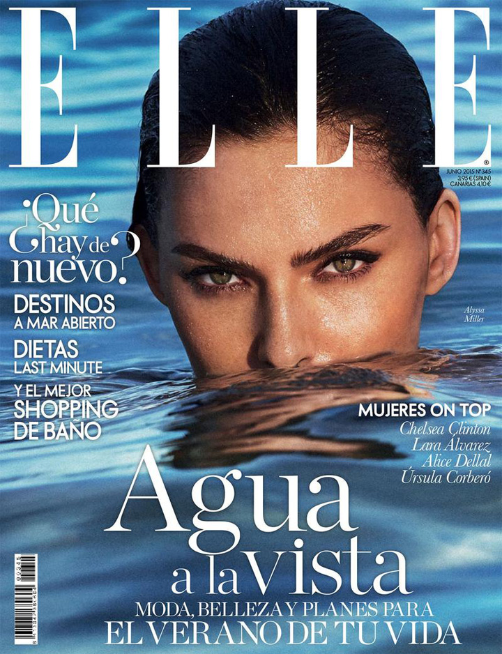 Alyssa Miller《Elle》西班牙版2015年6月号