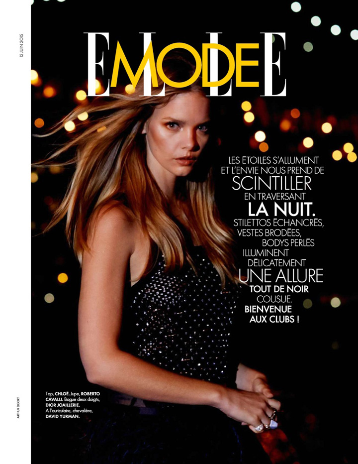Marloes Horst《Elle》法国版2015年6月号