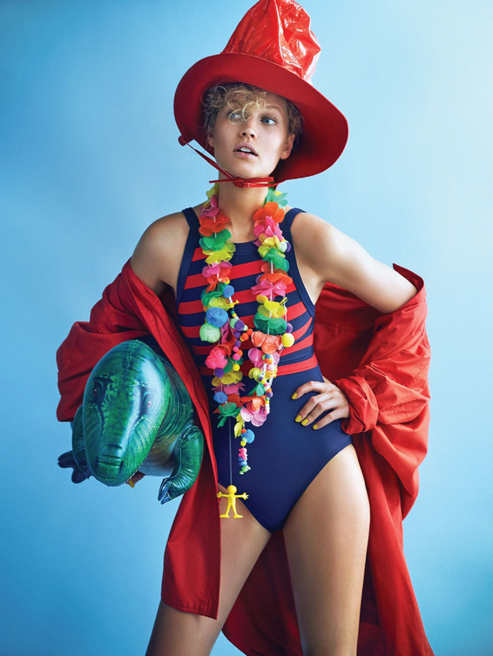 Toni Garrn《Vogue》韩国版2015年7月号