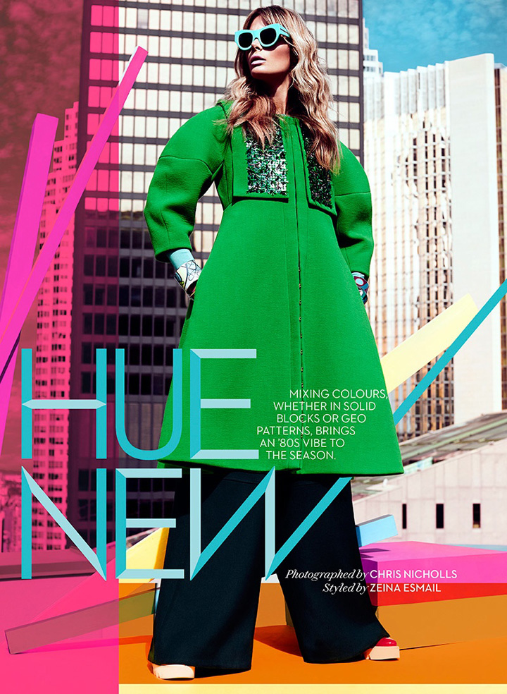 Jessiann Gravel《Fashion》杂志2015年9月号