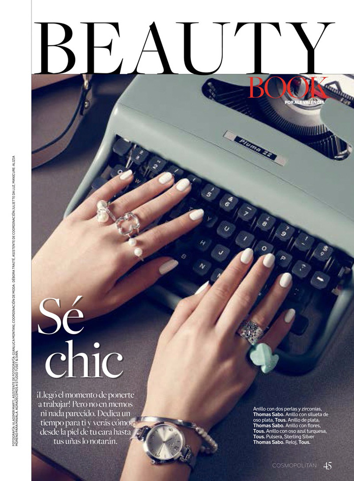 “办公室时尚”《Cosmopolitan》墨西哥版2015年12月号