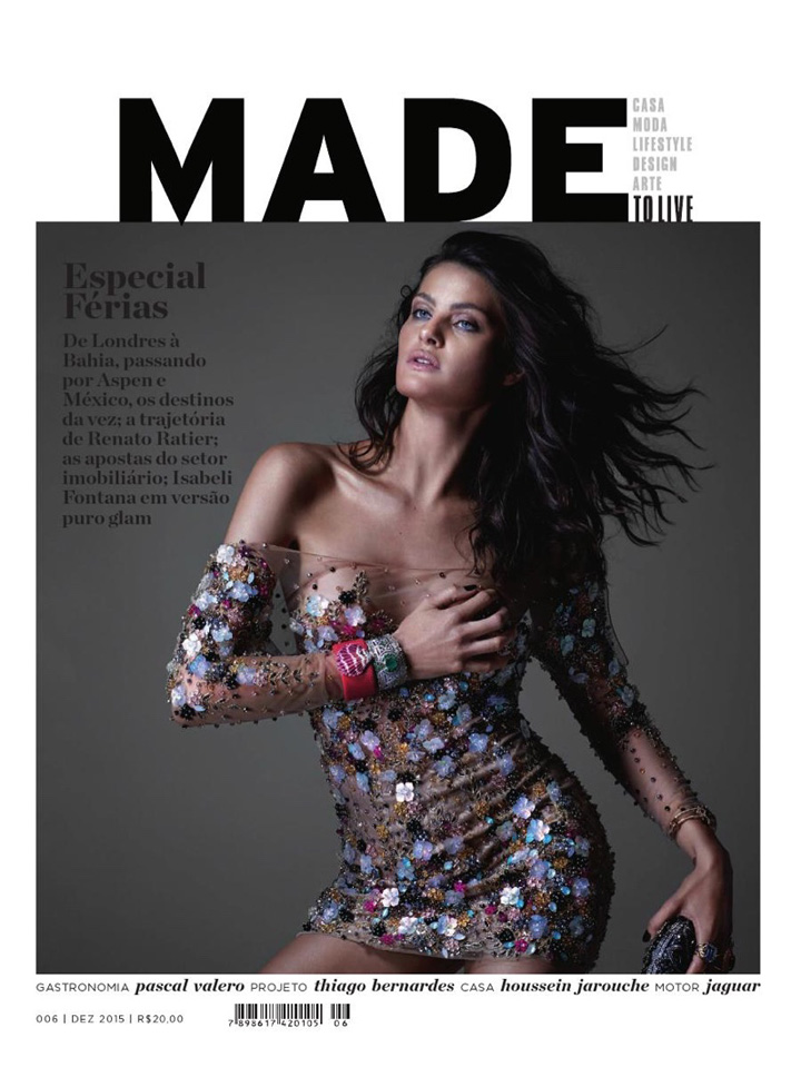 Isabeli Fontana《Made to Live》杂志2015年12月号