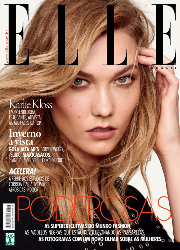 Karlie Kloss《Elle》巴西版2016年3月号