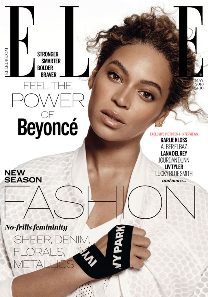 Beyonce《Elle》美国版2016年5月号