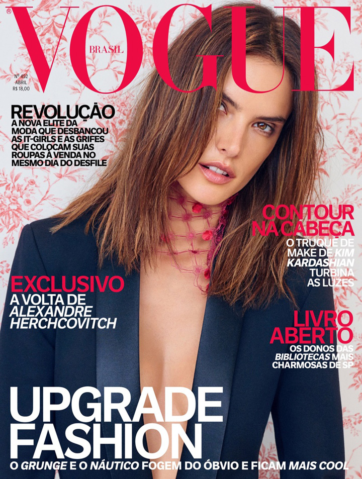 Alessandra Ambrosio《Vogue》巴西版2016年4月号