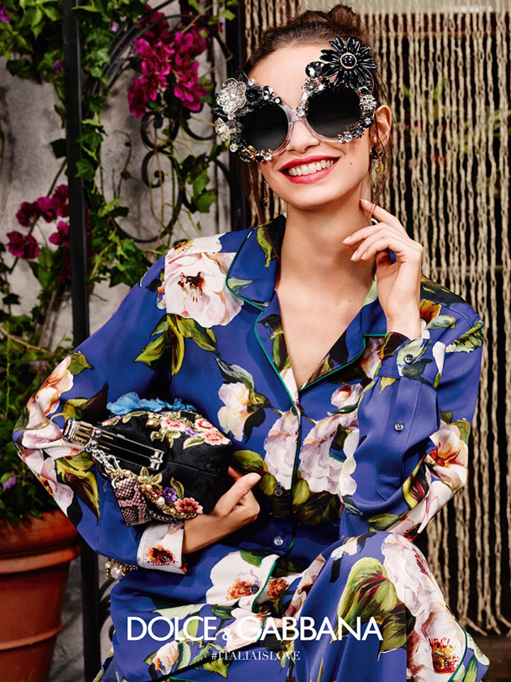 Dolce & Gabbana 2016春夏眼镜系列广告大片