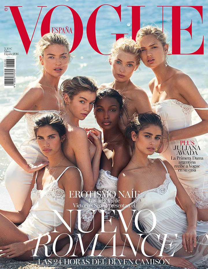 维密天使《Vogue》西班牙版2016年5月号