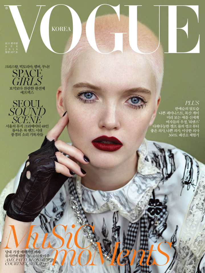Ruth Bell《Vogue》韩国版2016年4月号