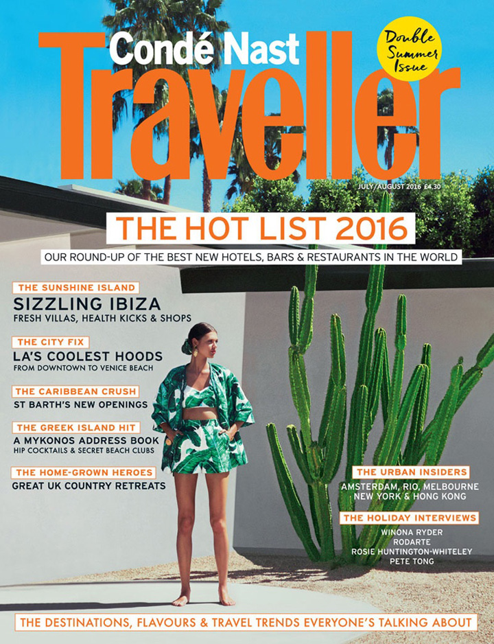 Anais Pouliot《Conde Nast Traveller》杂志2016年7-8月号
