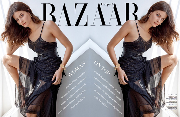 Isabeli Fontana《Harper's Bazaar》新加坡版2016年8月号