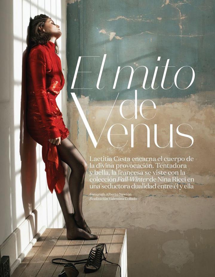 Laetitia Casta《Vogue》墨西哥版2016年8月号