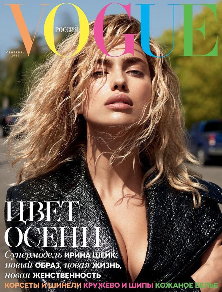 Irina Shayk《Vogue》俄罗斯版2016年9月号