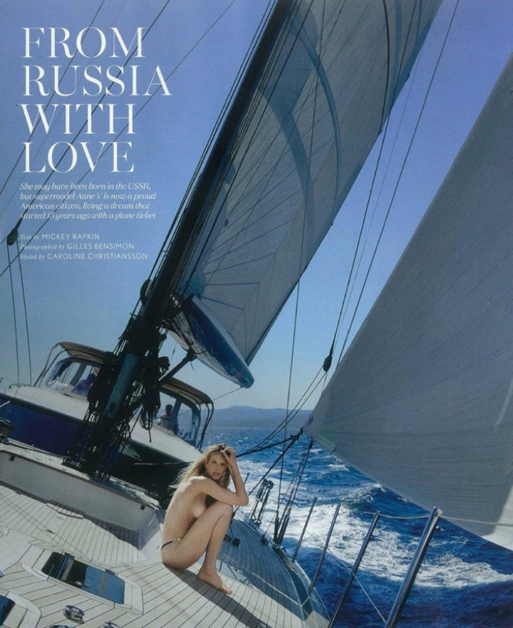 Anne Vyalitsyna《Maxim》杂志2016年9月号