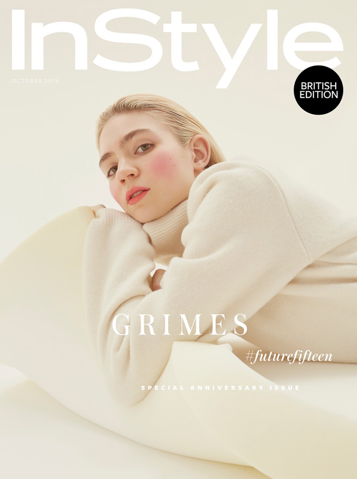Grimes《InStyle》英国版2016年10月号