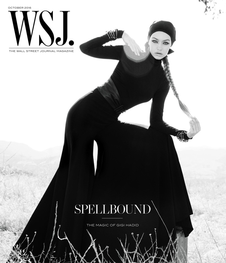 Gigi Hadid《WSJ.》杂志2016年10月号