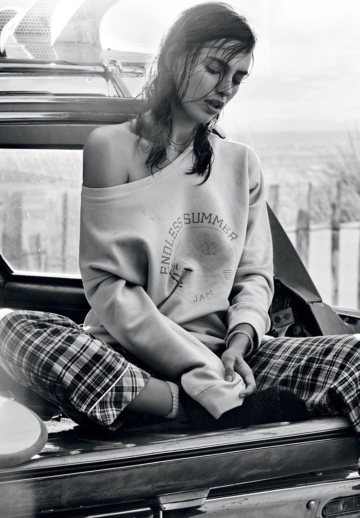 Irina Shayk《Vogue》巴西版2017年1月号