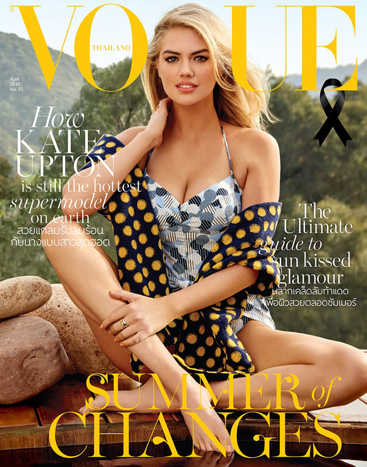 Kate Upton《Vogue》泰国版2017年4月号