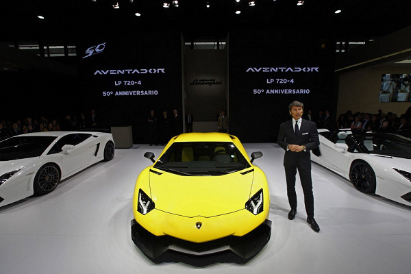 Lamborghini 销售创下连续三年成长
