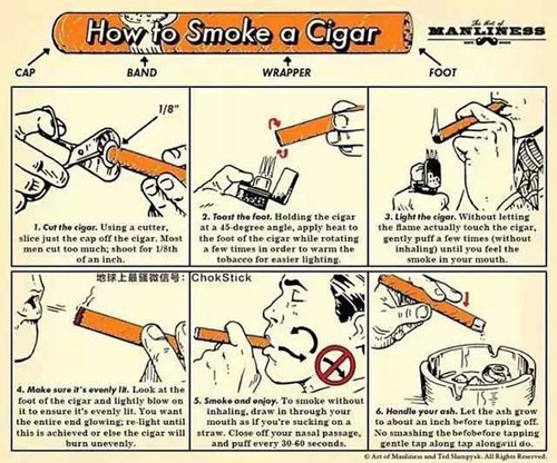 6步教你抽雪茄 关键时刻显格调