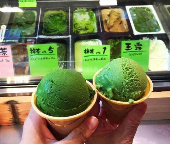 日本冰淇淋店