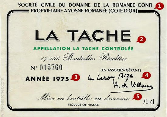 罗曼尼康帝酒庄的La Tache