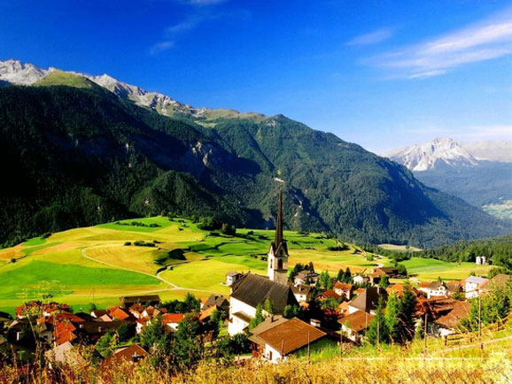 一家人的瑞士绝美假期 温馨时分