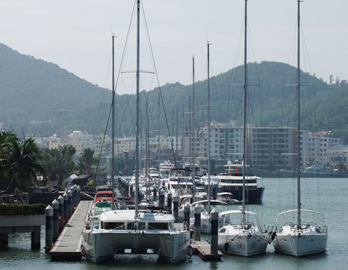 海南三亚打造“超级游艇”服务基地