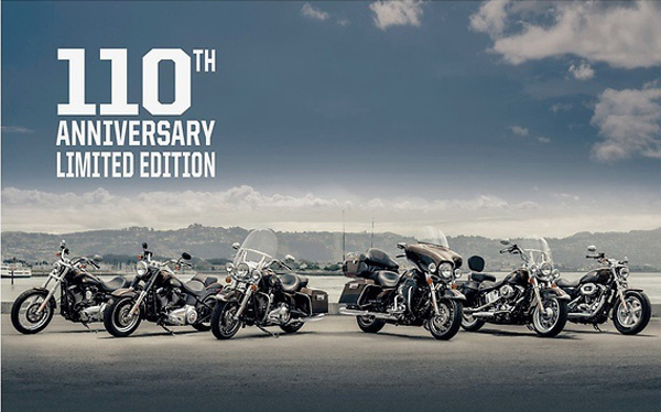 Harley-Davidson 110周年全球限量纪念车款