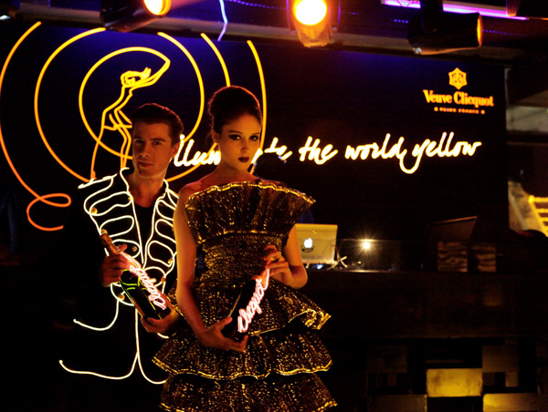 Veuve Clicquot 凯歌皇牌香槟意趣呈现幻影主题派对