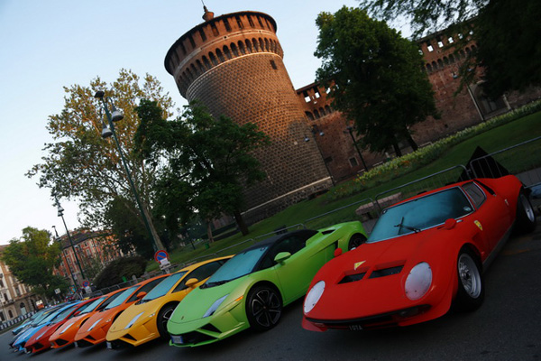 Lamborghini（兰博基尼）50周年庆典活动揭幕 
