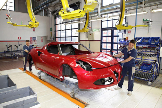 Alfa Romeo 4C 跑车是怎样炼成的