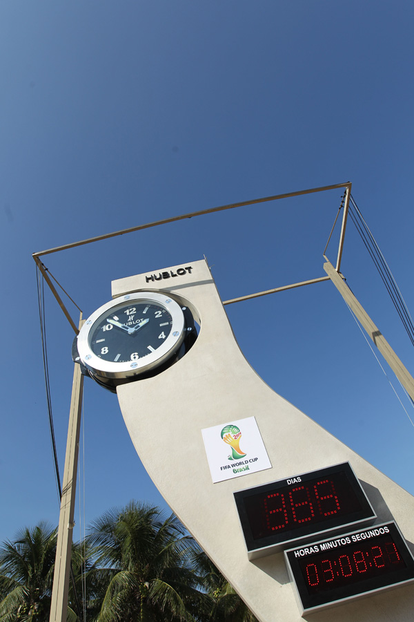 Hublot（宇舶）启动2014世界杯倒计时钟