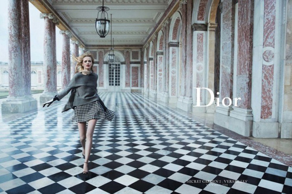 Dior（迪奥）广告移师到Petit Trianon拍摄