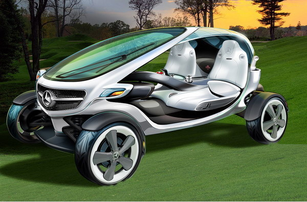 奔驰推出「Vision Golf Cart」高尔夫球概念车