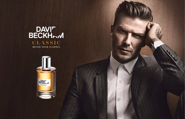 David Beckham 首度推出个人香水Classic
