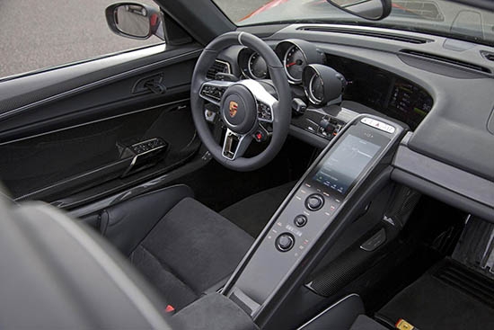 保时捷918 Spyder将采用HTML5娱乐系统