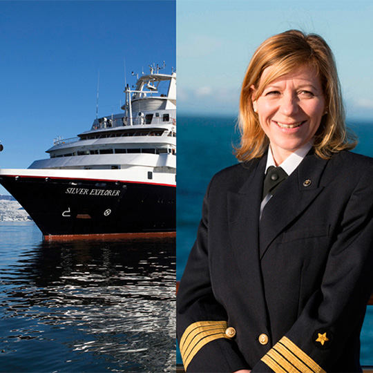 Silversea Cruises 宣布委任首位女性船长