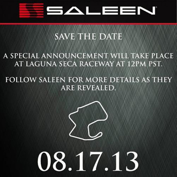 美系超跑重生新作，Saleen预告本周末推出最新作品