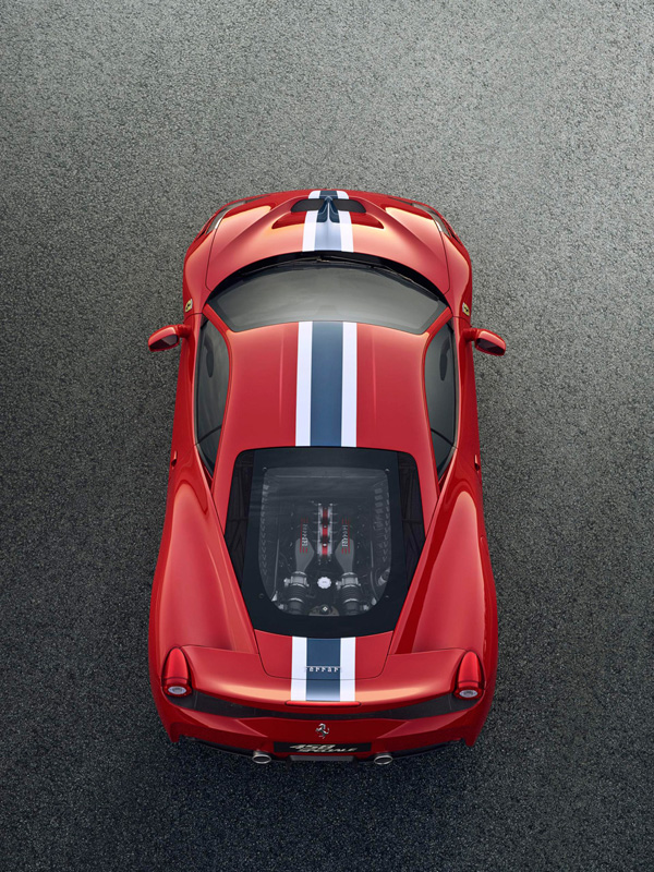 法拉利最新发布458 Speciale 高性能加强版