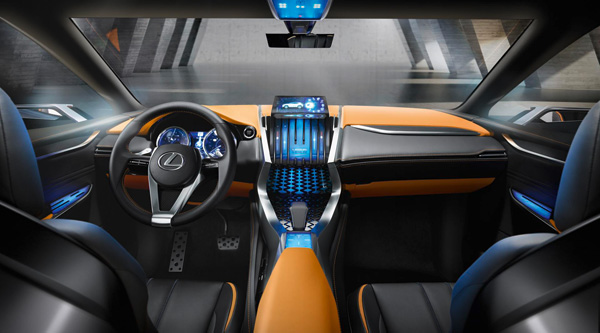 Lexus LF-NX 跨界SUV概念车法兰克福全球首秀