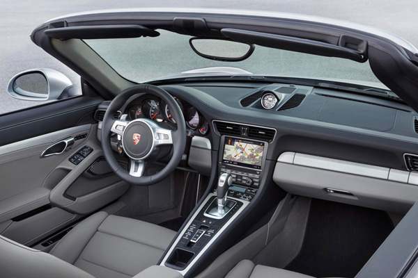 保时捷发布全新911 Turbo 敞篷版官图