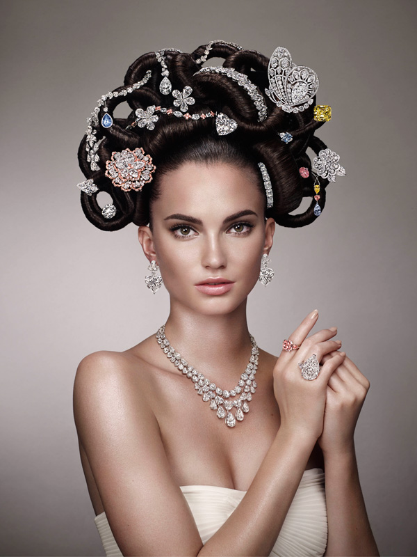 格拉夫全新演绎闻名遐迩的「发式与珠宝」发饰