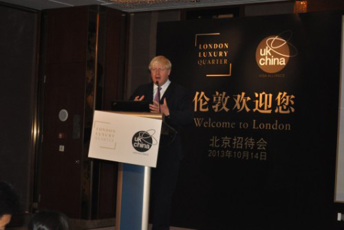 伦敦市长携“奢华伦敦体验游”来华推介 