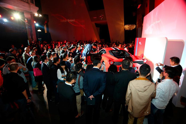 法拉利458 Speciale 中国大陆首次亮相