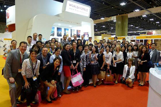 Worldhotels 参加2013年度亚洲国际旅游展