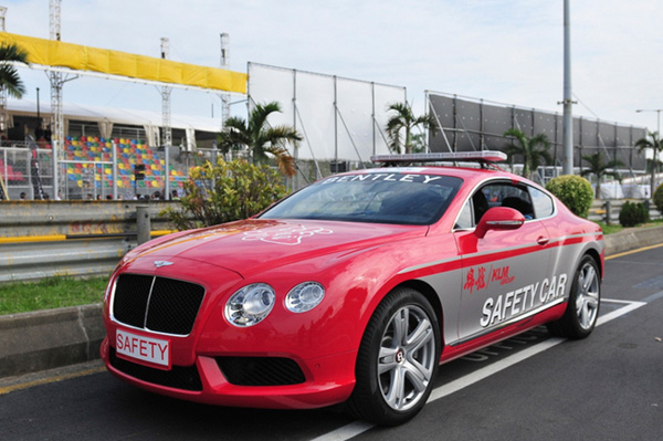 宾利欧陆GT3赛车登陆澳门 亚洲地区首亮相